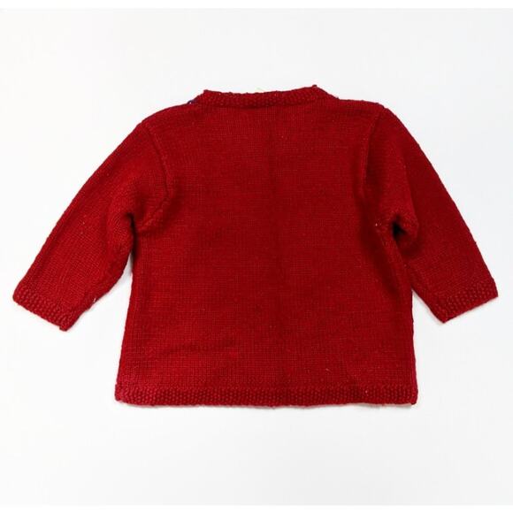 Vintage Laura Ashley Cottage Scape Sweater Sz 2-3T - Picture 2 of 3